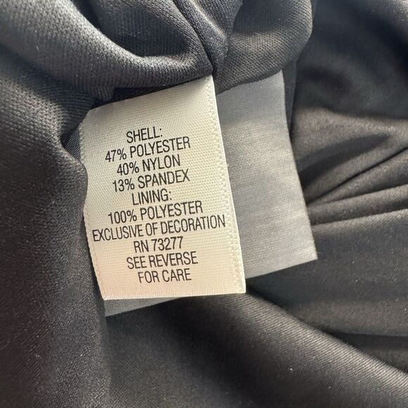 Velvet Burnout Midi Dress Women’s Sz Small Sheer LS Empire Waist Whimsigoth Goth - Picture 4 of 12